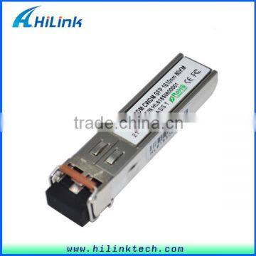 China Supplier 1.25Gbps 80KM CWDM SFP 1550nm
