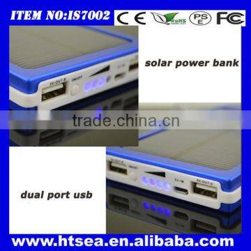 2015 Wholesale 15000mah Waterproof Solar Cellphone Power Bank Charger photo-6