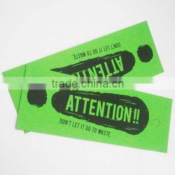 Recycled Custom Paper Hang Tags for Clothing