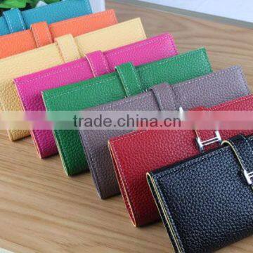 New Fashion PU Leather Lady Purse Card Bag Women Wallets photo-6
