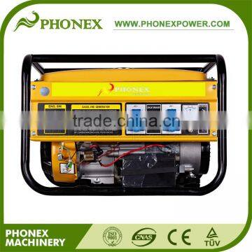 2kw 6.5HP gasoline generator power, Honda GX200 petrol original engine, Air-cooled gasoline generator set