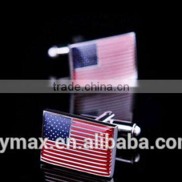 national flag shirt mens custom cufflinks