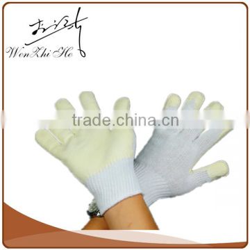 Anti-Ski Hand Protection Softtextile White Cotton Glove Cheap