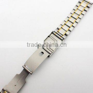 18mm 20mm 22mm 24mm Butterfly Buckle Watch Parts Solid Stainless Steel Band photo-6