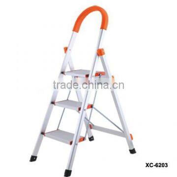 3 steps folding Aluminium ladder XC-6203