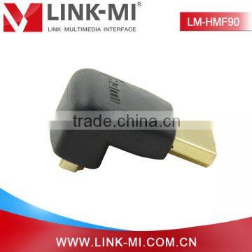 LM-HMF90 90 Degree HDMI1,4 Version HDMI Male to HDMI Female Adapter For LCD TV/Set-top Box/Camera photo-2