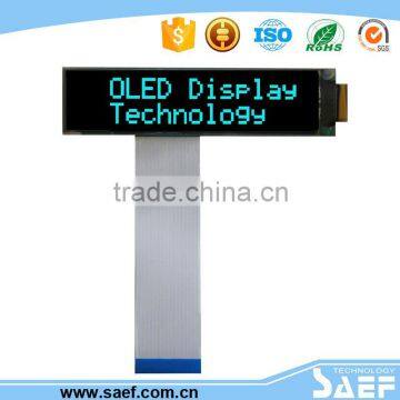 16*2 with Blue color oled screen with serial interface