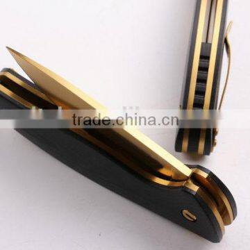OEM Golden Blades Hunting Military Knife With G10 Handle photo-5