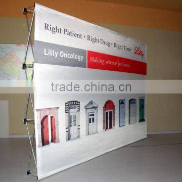 20ft curved pop up display booth system