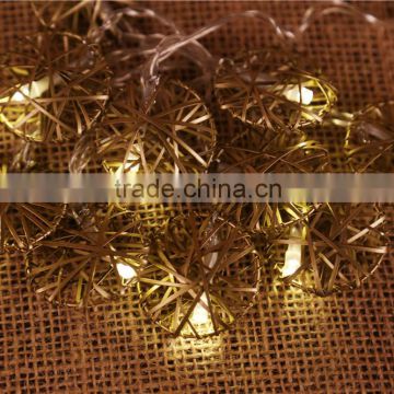 Christmas Home Decorative Metal LED String Light