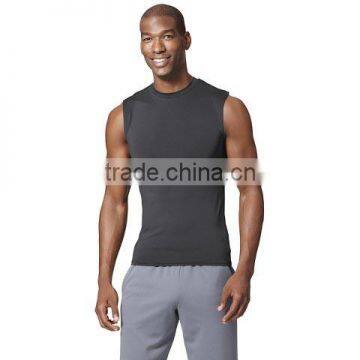 Daijun OEM Summer Wholesale Black Polyester Fashion Athletic Tank Top photo-4