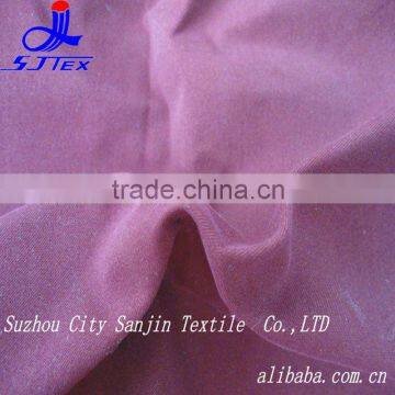 polyester plain peach skin for beach pants fabric