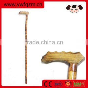 wooden cane elderly walking stick