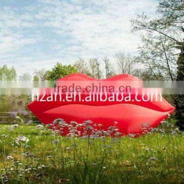 Giant Inflatable Red Lip Model/ Air Blown Kiss Mouth Inflatable Decoration