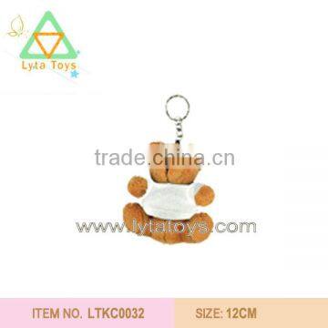 Cute Plush Promotional Animal Toy Keychain Meets EN71