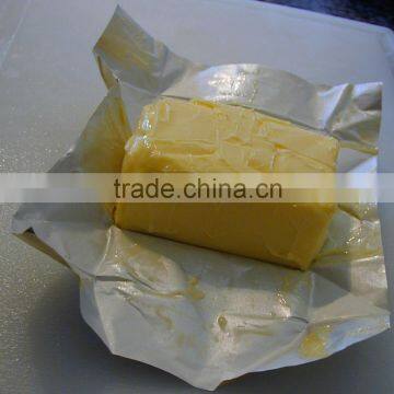 High quality custom printing alu foil/pe/paper/pe butter wrapper foils