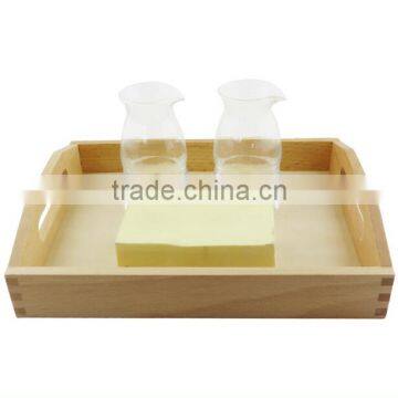 Montessori wooden educational toys set for pouring variation 1