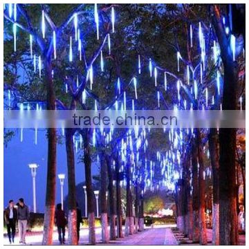 Tree Decorative 30CM LED Meteor Shower Rain Waterproof 8 Tubes Christmas Lights