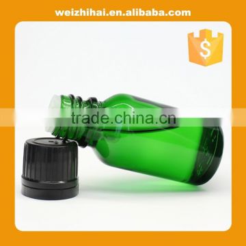 1/2 oz Green Essential Oil glass Bottle