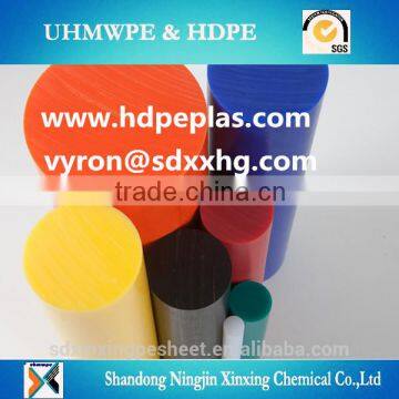 Eco-friendly Plastic Engineering Bar / Low Water Absorption Pe Rods