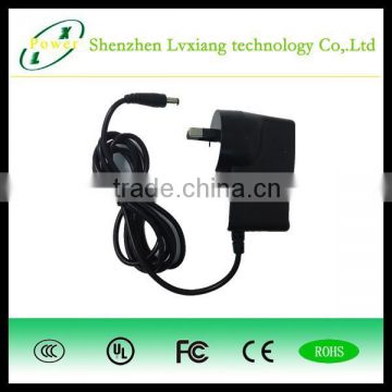 Factory supply power adapter 5V 1A adapter with CE, ROHS, FCC ,UL