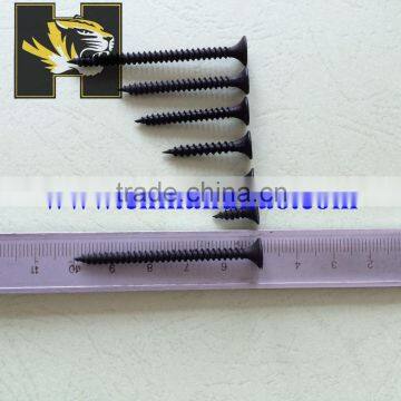 furniture hardware trumpet head coating black drywall screw