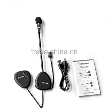 Hot Selling VNETPHONE V1-2 Headphone Stereo Mini Bluetooth Headset for Motorcycle Helmet photo-4
