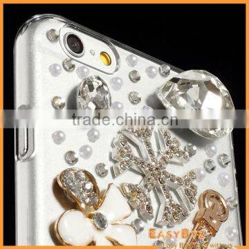 Bling 3D Diamond Rhinestone Crystal Case For Apple iPhone 6 4.7inch Mobile Phone