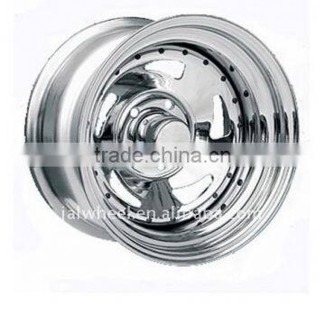 Chrome Steel Wheels Rims of 15 Inch for Off Road Car