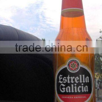 2015 giant inflatable beer bottle for advertising F1093