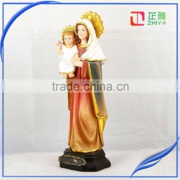 Classic Mary Sculpture and Baby Jesus Statue Hot Sale photo-3
