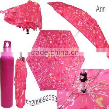 water bottle umbrella