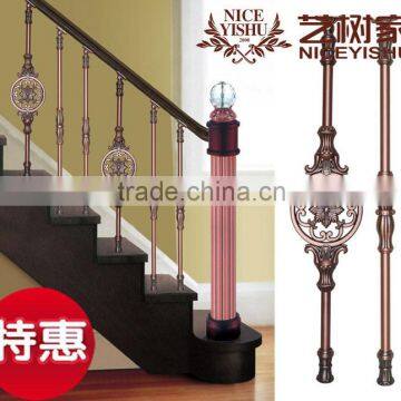 cheap iron stair railing parts / house stair railings