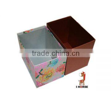 Custom design promotional folding paper box