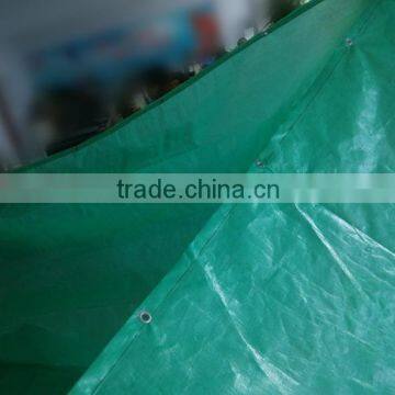 Roof cover tarpaulin fabric with eyelets