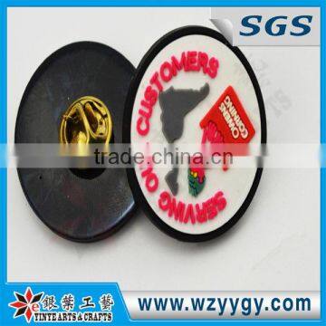 2013 Cheap Promotional Funny Soft PVC Brooch