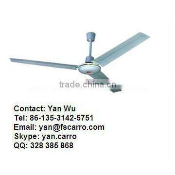 12V solar battery dc power metal ceiling fan