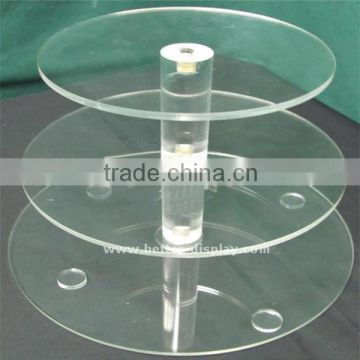 wholesale acrylic pedestal wedding cake stand