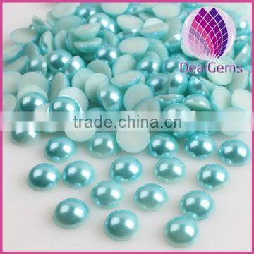 Wholesale half round acrylic pearl