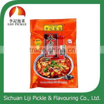 spicy flavor chinese food fish seasoning sauce