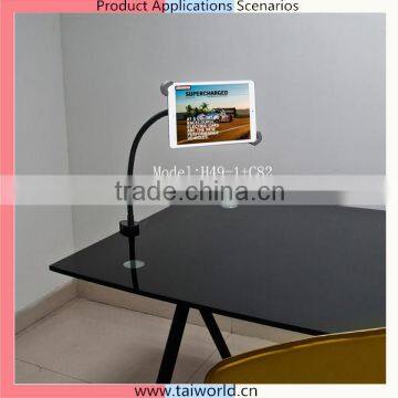 Custom Length Desktop Bed Lazy Bracket Mobile Stand Mount Rotate Gooseneck Tablet Holder