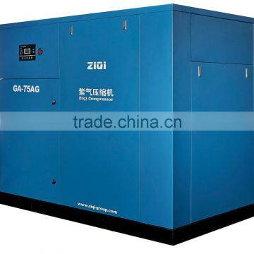 75kw/100hp factory Direct Driven screw air compressor (GHH air end)