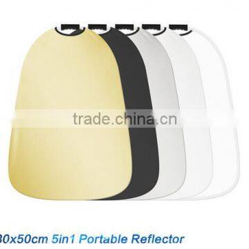 HPUSN 55x80cm 5 in 1 Portable Collapsible Light Photography Reflector for Studio Multi Photo photo-2