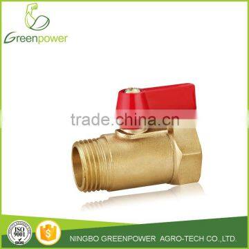 Brass Straight Style M/F Thread Valve