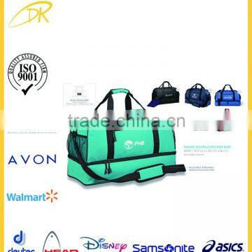 High Quality Maine Double-decker Bag, With Shoe Compartment photo-2