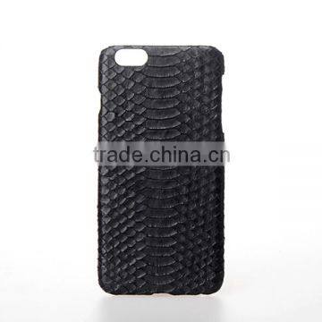 Custom Design 100% Real Python Leather Cover Case for iPhone 6 Cover Printing