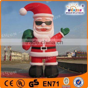 commercial animated yard inflatable christams santa