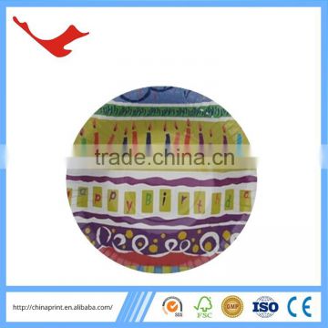 006 design custom colorful 5.5inch size paper bowl