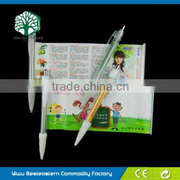Cheap Banner Ball Pen, Retractable Cheap Banner Pen, Keychain Banner Pen