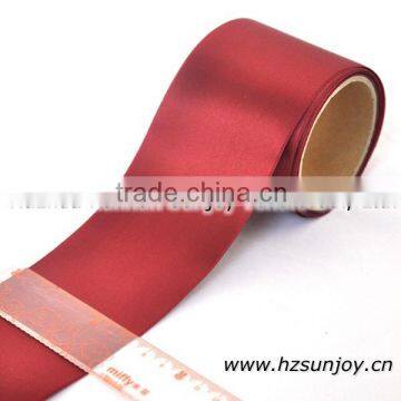 Hot Selling Pressed Polyester 5 Inch Satin Ribbon photo-6
